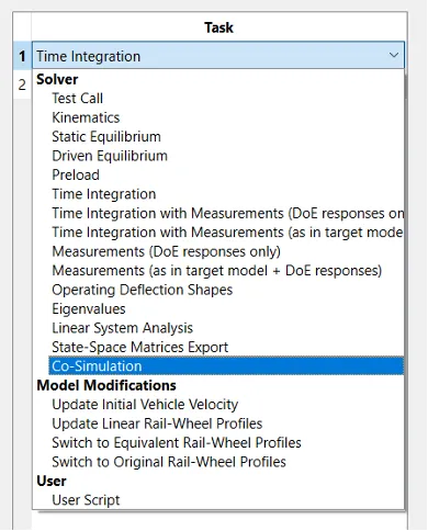 DOE中新增Co-simulation任务 DOE中新增Co-simulation任务