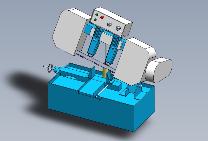 SOLIDWORKS模型下载--锯床