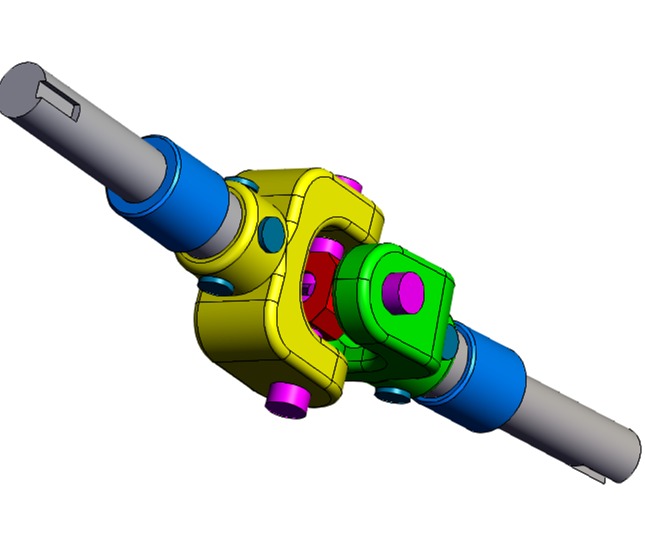 SOLIDWORKS模型下载--万向节