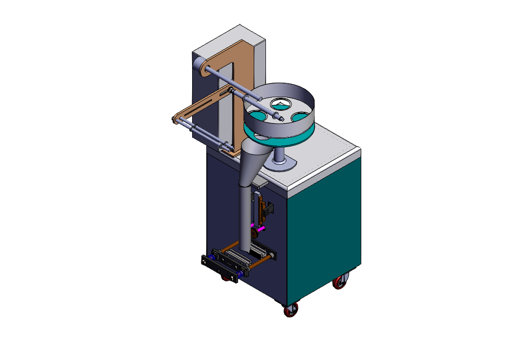 SOLIDWORKS模型下载--容积杯灌装封口机