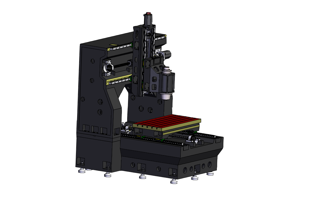 SOLIDWORKS模型下载--数控铣床