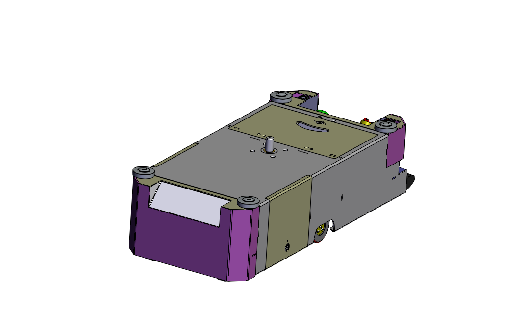 SOLIDWORKS模型下载--潜伏智能AGV小车