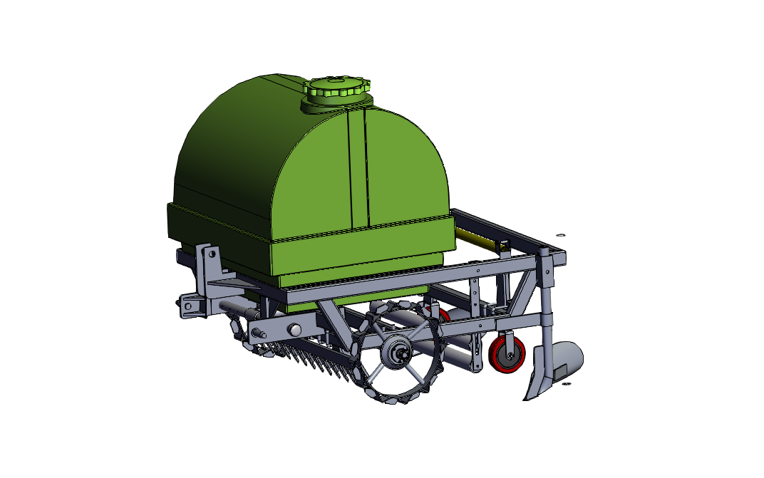 SOLIDWORKS模型下载--灌水覆膜机