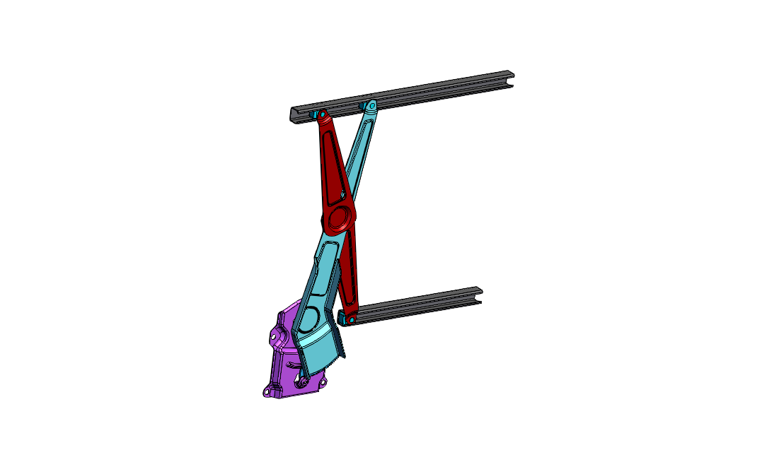 SOLIDWORKS模型下载--车窗调节器