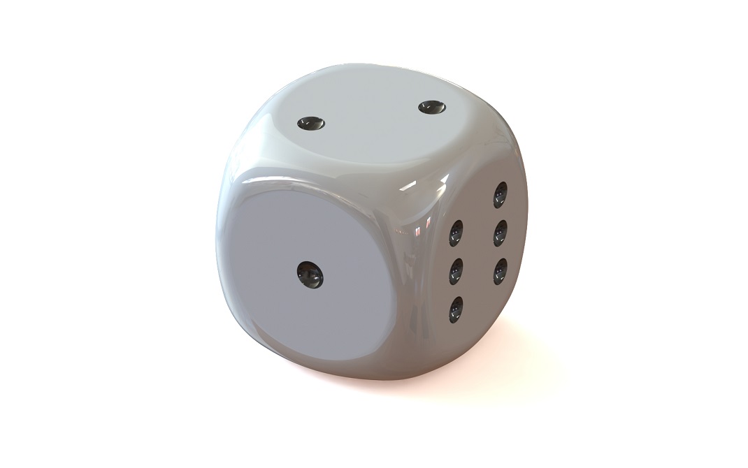 6 Sided Dice Render  2