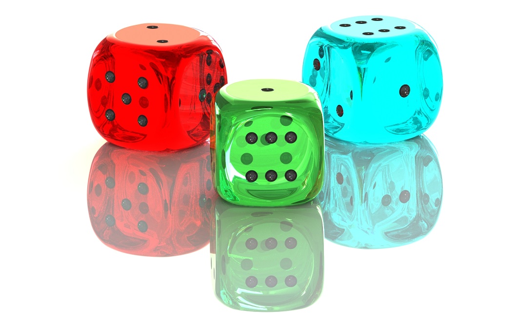6 Sided Dice Render 1