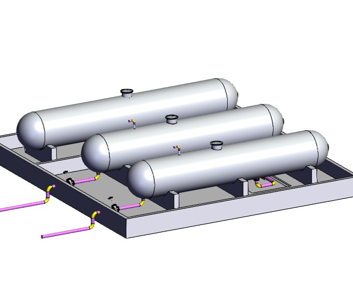 SOLIDWORKS模型下载--排出系统