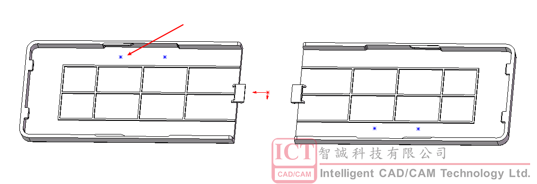 3DQuickMold自动加载顶针修建顶针