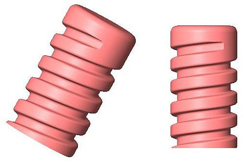 3D螺纹的完美收尾画法