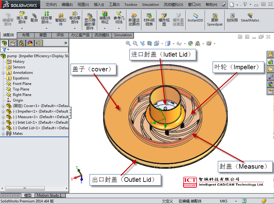 SOLIDWORKS Flow Simulation全局旋转与局部旋转的应用