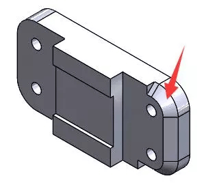 SOLIDWORKS从“半截”倒角，怎么办？