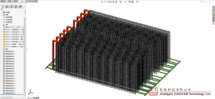 SOLIDWORKS优化大型装配体—货架