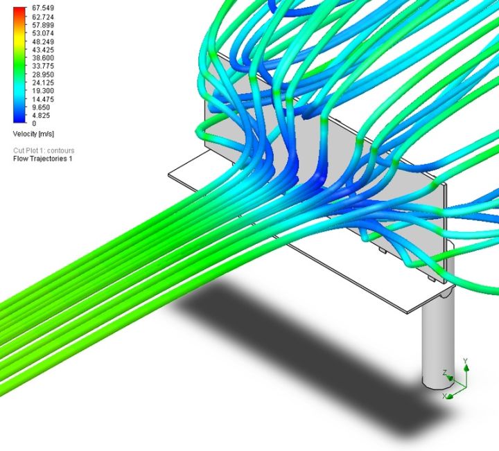 SOLIDWORKS 2018 SP1测试流体仿真