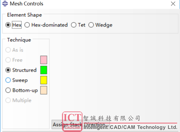 如何在Abaqus中用扫掠的方法画六面体网格