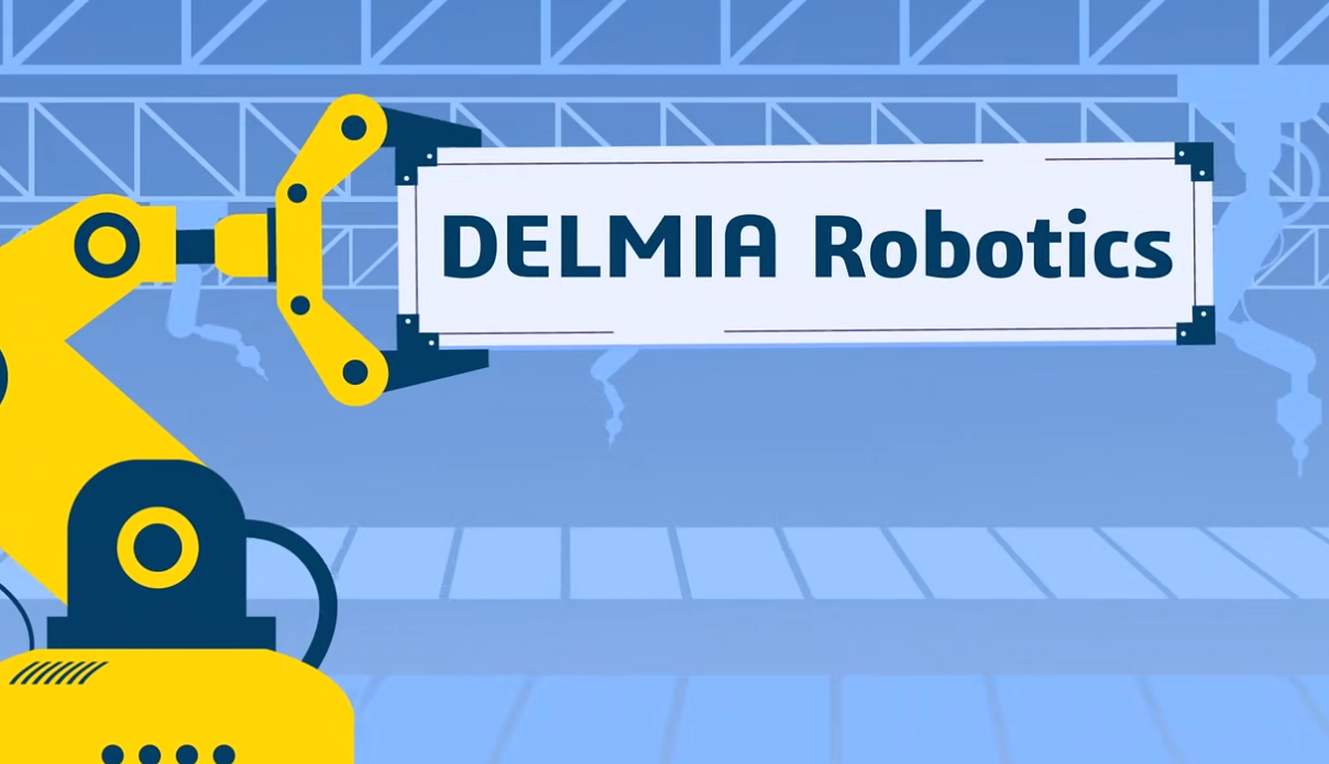 DELMIA Robotics机器人解决方案：在生产中大展身