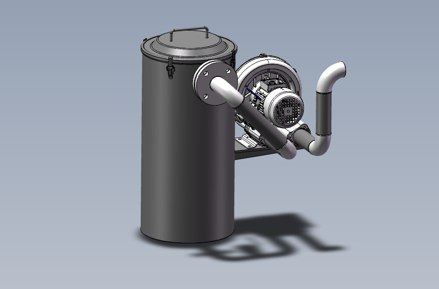 SOLIDWORKS模型图纸免费下载-油雾分离器