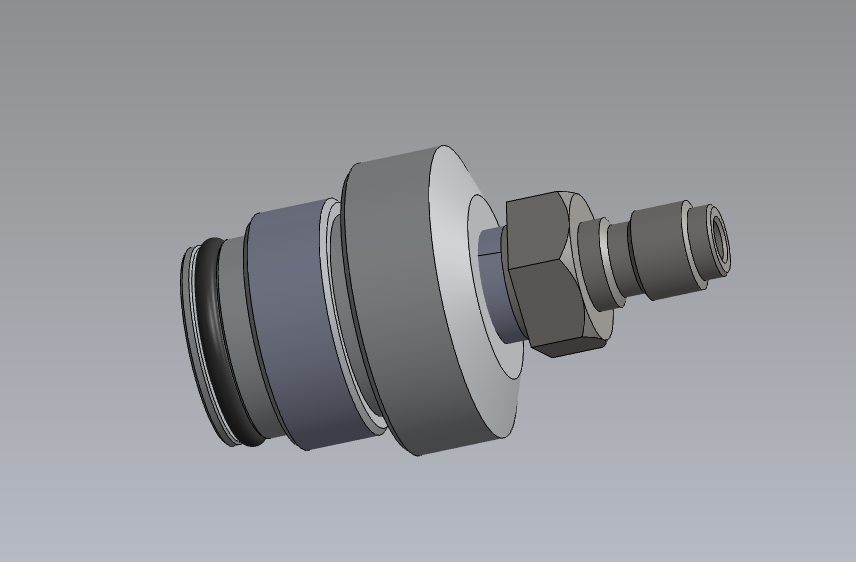 SOLIDWORKS模型图纸免费下载-气泵转接头
