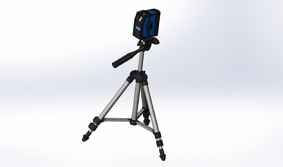 SOLIDWORKS模型图纸免费下载-激光水平仪