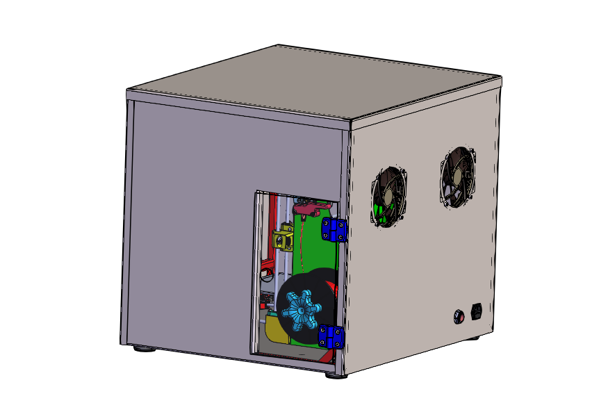 SOLIDWORKS模型图纸免费下载-3D打印机
