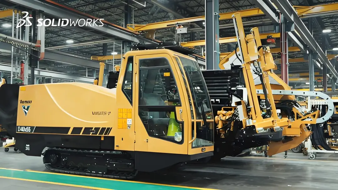 黄色猛兽登场! Vermeer用SOLIDWORKS 202