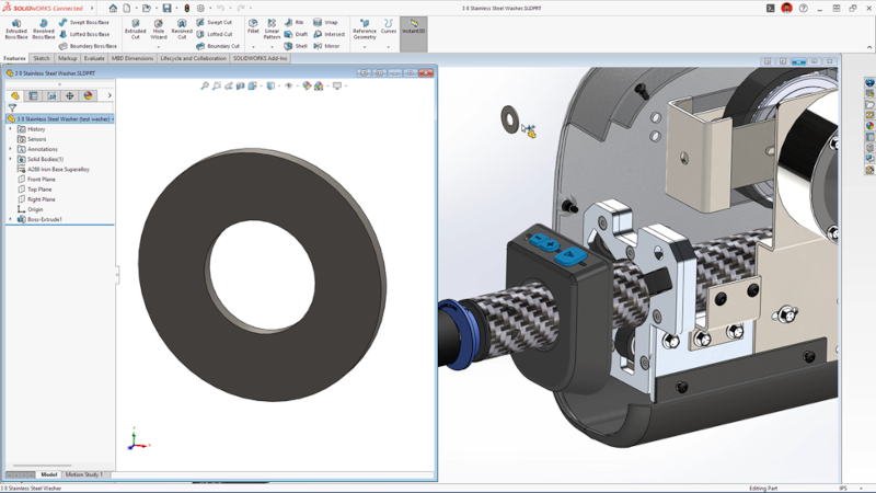 SOLIDWORKS 2026 设计建模中的新增功能介绍