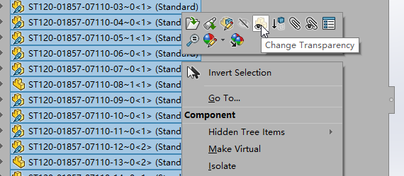 SOLIDWORKS把所有透明零件设为不透明【宏】_免费下载