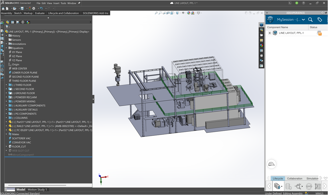 3DEXPERIENCE SOLIDWORKS设备建模 3DEXPERIENCE SOLIDWORKS设备建模