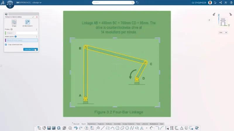 SW图片转草图 SW图片转草图