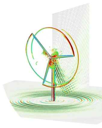 SIMULIA风力涡轮降噪框架仿真