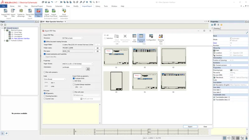 从电气导出PDF的灵活性提升 从电气导出PDF的灵活性提升
