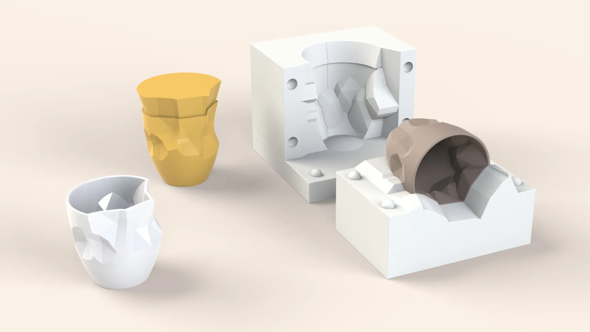 烧杯模具模型 烧杯模具模型