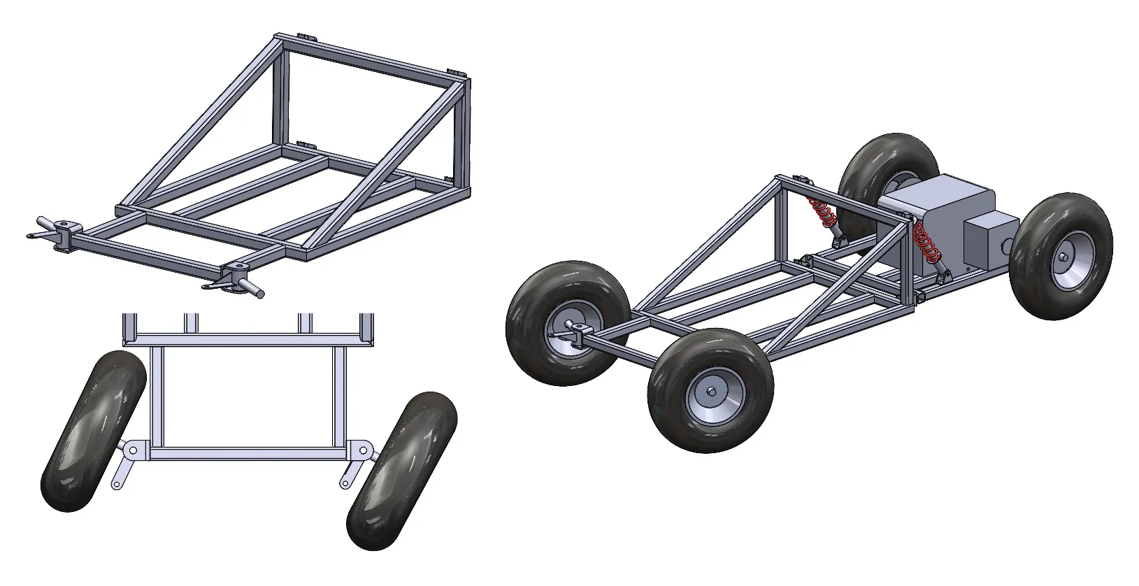 底盘和主底盘组件合并 底盘和主底盘组件合并