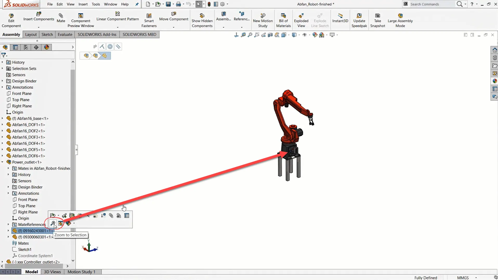 缩放至选择和上一视图 缩放至选择和上一视图