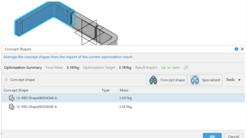 生成和管理概念形状 生成和管理概念形状