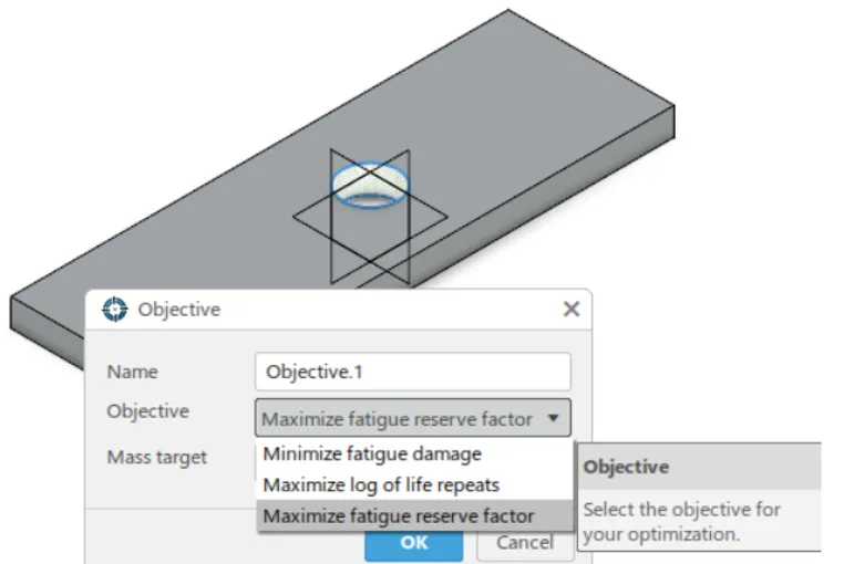 在耐久性工况中最大化疲劳安全因子 在耐久性工况中最大化疲劳安全因子